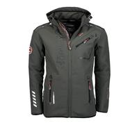Geographical Norway Giacca Invernale Rainman Con Cappuccio Grigio/Nero Uomo
