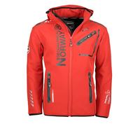 Geographical Norway Giacca Invernale Rainman Con Cappuccio Rosso/Nero Uomo