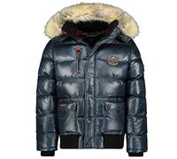 Geographical Norway Giacca Invernale Uomo Bugs Blu Marino -3XL - Con UD Beanie