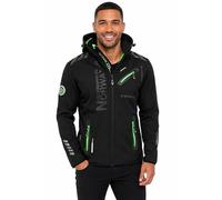 Geographical Norway Giacca Softshell Uomo Royaudb Dsitribrands Production Impermeabile Antivento con Cappuccio per Outdoor Trekking Sci Autunno Inverno Primavera Resistente e Comoda