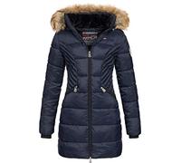 Geographical Norway - Giacca Trapuntata da Donna con Cappuccio Abby (Marino L)