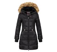 Geographical Norway - Giacca Trapuntata da Donna con Cappuccio Abby (Nero, L)