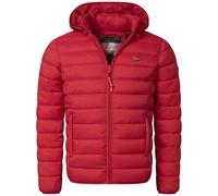 Geographical Norway Giacca trapuntata invernale da uomo - Giubbotto caldo - IMS Production - Giacca da snowboard per l'inverno e l'autunno, Colore: rosso, L