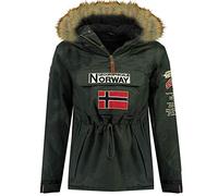 Geographical Norway Giubbotto Barman Db Parka Uomo Poliestere Grigio Scuro L