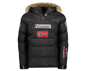 Geographical Norway Giubbotto Imbottito Parka Nero Piumino Brice Uomo