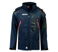 Geographical Norway Giubbotto Multifunzione Con Tasche Esterne Blu Uomo