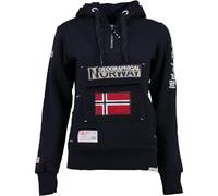 Geographical Norway Gymclass Felpa, Azul Marino, XXL Donna