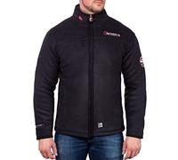 Geographical Norway Herren Fleecejacke Modell 11 Black - Dark-grey M