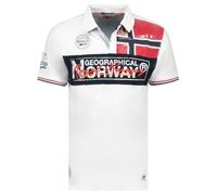 Geographical Norway Herren T-Shirt Kidney Men White L