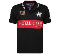 Geographical Norway Kahorse Men Polo, Nero, M Uomo