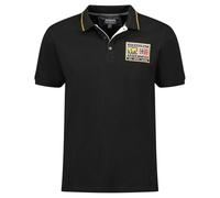 Geographical Norway Kariteama Men Polo, Nero, 3XL Uomo