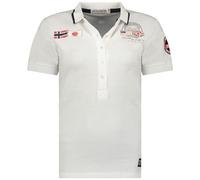 Geographical Norway Karma Lady Polo, Bianco, L Donna