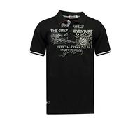 Geographical Norway Koresun Men Polo, Nero, M Uomo
