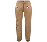 Geographical Norway Madock Men - Pantaloni Jogging Stampati in Stile Casual - Abbigliamento Sportivo di qualità Confortevole - Pantaloni da Ginnastica Casual Cotone da Uomo (Taupe XXL)