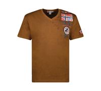 Geographical Norway Maglia Manica Corta Verde Uomo