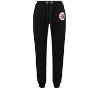 Geographical Norway Mirabel Men 100 EO-PR+BS (SU1204H/GN/Black) - Pantaloni da jogging da uomo, funzionali, comodi, con polsini, per allenamento, uso quotidiano, Nero , XL