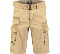 Geographical Norway Pantaloncini Panoramique Basic Uomo 318 3XL Beige