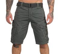 Geographical Norway Pantaloni Bermuda Pantaloncini Corti Shorts Peanut Men Uomo Men SR019H/GN-Grigio-XL