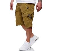 Geographical Norway Pantaloni Bermuda Pantaloncini Corti Shorts Peanut Men Uomo Men SR019H/GN-Marrone-XXL