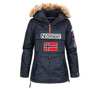 Geographical Norway Parka Donna BOOMERA Blu Marino L