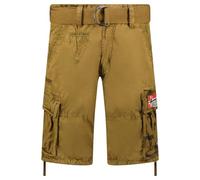 Geographical Norway Pasteque Men Pantaloncini Bermuda, Khaki, M Uomo