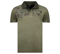 Geographical Norway Polo Manica Corta Kimac Uomo Kaki