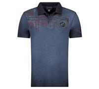 Geographical Norway Polo Manica Corta Kimac Uomo Navy