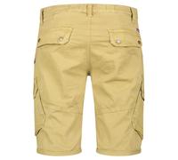 Geographical Norway PRODOL EO Men 063 (SX1427H/GNO-Black) Bermuda da uomo, lunghezza al ginocchio, in cotone, con tasche, chiusura lampo, comodo, uso quotidiano, mastice, XXL