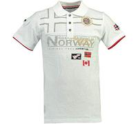 Geographical Norway T-Shirt Uomo KARADOCK Bianco