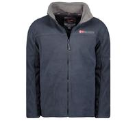 Geographical Norway - Calda giacca da uomo in pile invernale/mezza stagione blu navy M