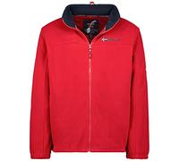 Geographical Norway Tamazonie Men - Uomo Warm Medio Spessore Fleece Zip - Uomo Autunno Inverno Primavera Giacca Calda - Maglia A Maniche Lunghe Soft Comfort Outdoor (Rosso XXL)