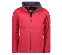 Geographical Norway TAMAZONIE MEN - Spessa E Calda Felpa Da Uomo Con Chiusura A Zip - Giacca Invernale Calda Da Uomo - Felpa A Maniche Lunghe Foderata - Maglione Comfort All'aperto (Rosso XL)