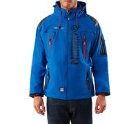 Geographical Norway Tambour - Giacca Softshell da Uomo, Uomo, GeNo-5-B-M, Blu, M