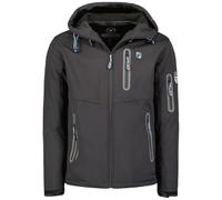 Geographical Norway Taxillusama_Men Softshell da Uomo, Grigio Scuro, XL