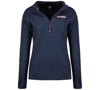 Geographical Norway Tug HZ Lady - Giacca in Pile Donna con Zip - Abbigliamento Caldo Comodo - Felpa Maniche Lunghe Resistente - Maglione Invernale Ideale Autunno Inverno (Blu Marino M)