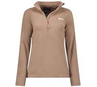 Geographical Norway Tug Lady Hz - Donna Fine Fleece Warm Zip - Autunno Inverno Primavera Giacca CalDonna - Manica Lunga Pullover Pelliccia Morbido Comfort Outdoor (Taupe S)