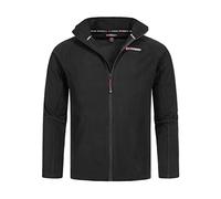 Geographical Norway Tug Men Full Zip - Giacca Uomo Invernale Thin Fleece Warm Zip - Felpa Uomo Autunno Inverno Primavera Lavoro - Manica Lunga Soft Comfort (Nero L)