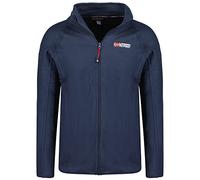Geographical Norway Tug Men Full Zip - Giacca Uomo Invernale Thin Fleece Warm Zip - Felpa Uomo Autunno Inverno Primavera Lavoro - Manica Lunga Soft Comfort (Blu navy M)
