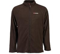 Geographical Norway Tug Men Full Zip - Uomo Thin Fleece Warm Zip - Uomo Autunno Inverno Primavera Warm Jacket - Manica Lunga Fur Sweater Soft Comfort Outdoor (Castagna XL)