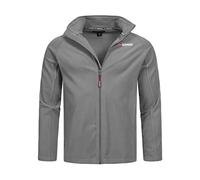 Geographical Norway Tug Men Full Zip - Uomo Thin Fleece Warm Zip - Uomo Autunno Inverno Primavera Warm Jacket - Manica Lunga Fur Sweater Soft Comfort Outdoor (Grigio scuro S)