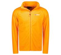 Geographical Norway Tug Men Fz - Giacca Uomo Pile Sottile Zip - Giacca Calda L'Autunno Inverno Primavera - Maglione Pelliccia Maniche Lunghe - Morbido Comfort All'Aperto (ARANCIONE S)