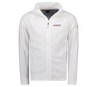 Geographical Norway Tug Men Fz - Giacca Uomo Pile Sottile Zip - Giacca Calda L'Autunno Inverno Primavera - Maglione Pelliccia Maniche Lunghe - Morbido Comfort All'Aperto (BIANCO XL)