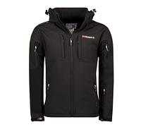 Geographical Norway Tunarama_Men Softshell da Uomo, Nero, M