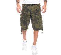 Geographical Norway Uomo Cargo Breve People - Kaki Camo, 3XL