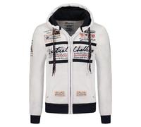 Geographical Norway Uomo Designer Hoodie Felpa con Cappuccio Giacca GOASTING 3XL