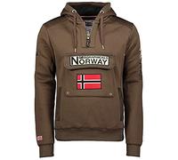 Geographical Norway Uomo Maglione Marrone L