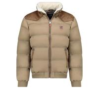 Geographical Norway Uomo Parka Abramovitch Giacca Invernale Giacca Trapuntata Beige XL
