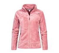 Geographical Norway Upaline Lady - Giacca Pile Donna Fine Fleece Warm con Zip - Autunno Inverno Primavera Sci Montagna - Manica Lunga Felpa Pelliccia Morbido Comfort Outdoor (Rosa Pallido XXL)