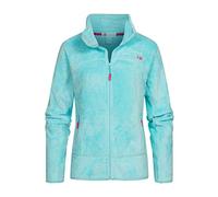 Geographical Norway Upaline Lady - Giacca Pile Donna Fine Fleece Warm con Zip - Autunno Inverno Primavera Sci Montagna - Manica Lunga Felpa Pelliccia Morbido Comfort Outdoor (Turchese XL)