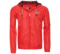 Geographical Norway Windbreaker Impermeabile Rosso Uomo